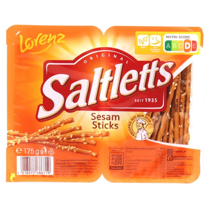 Saltletts Sesam Sticks