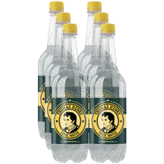 Thomas Henry Tonic Water, 6er Pack (EINWEG) zzgl. Pfand