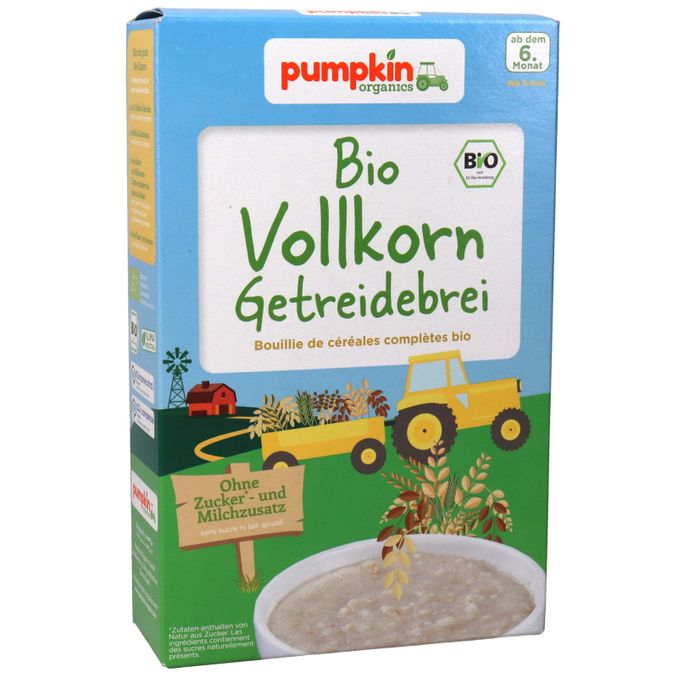 Pumpkin Organics BIO 6-Korn Getreidebrei