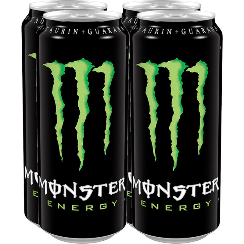 Monster Energy, 4er Pack (EINWEG) zzgl. Pfand