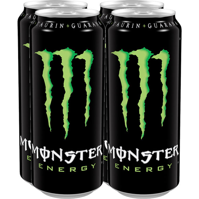 Monster Energy, 4er Pack (EINWEG) zzgl. Pfand