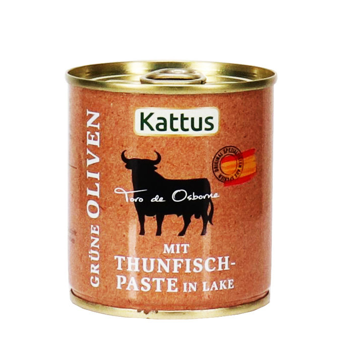 Toro de Osborne Oliven mit Thunfischpaste
