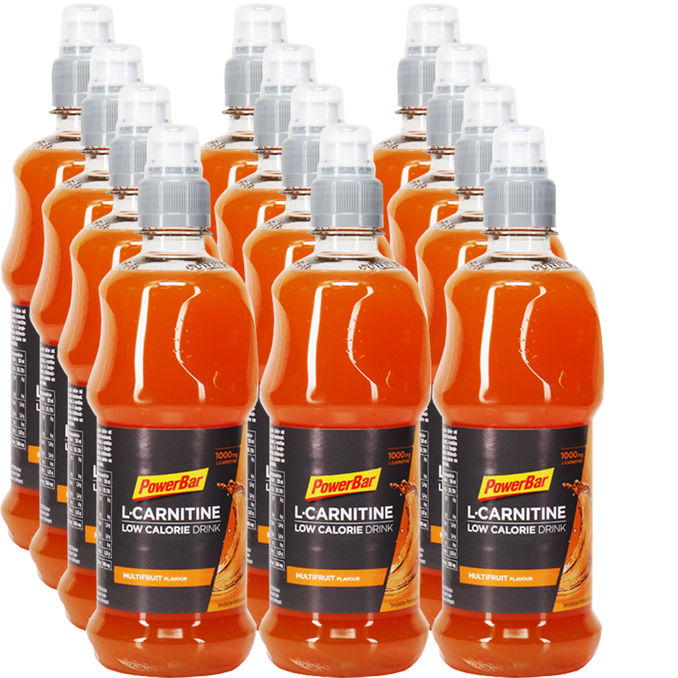 POWERBAR L-Carnitine Drink Multifruit, 12er Pack (EINWEG) zzgl. Pfand