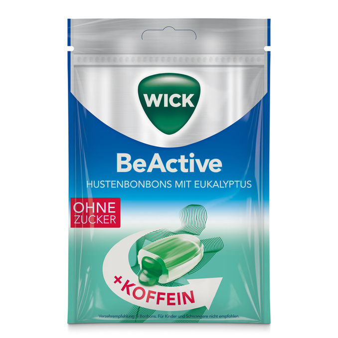 WICK Hustenbonbons mit Koffein
