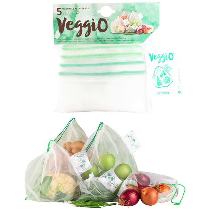 carrinet Gemüsebeutel, 5er Pack