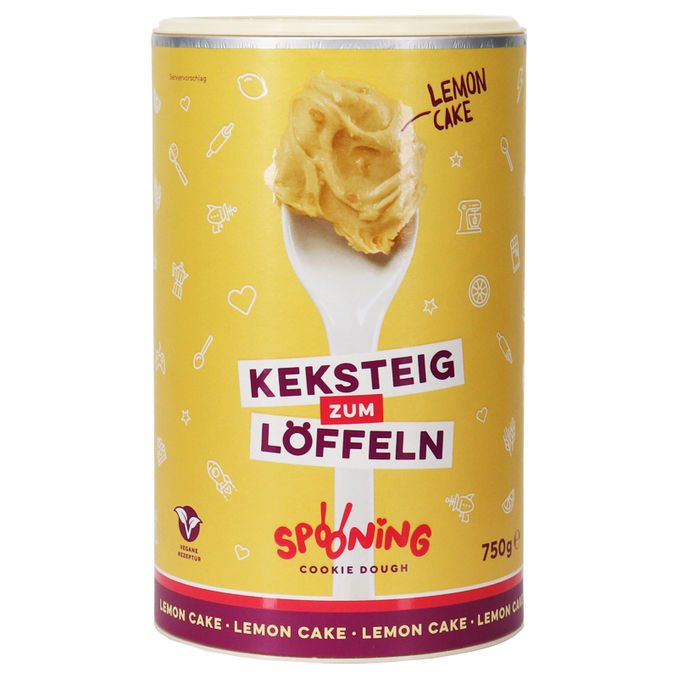 Spooning Keksteig zum Löffeln - Lemon Cake