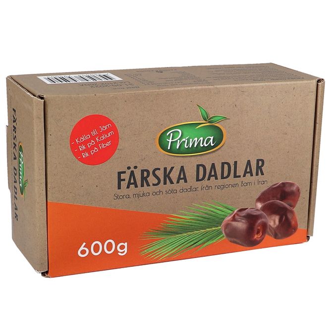 Färska Dadlar, 600 g från Prima | Matsmart