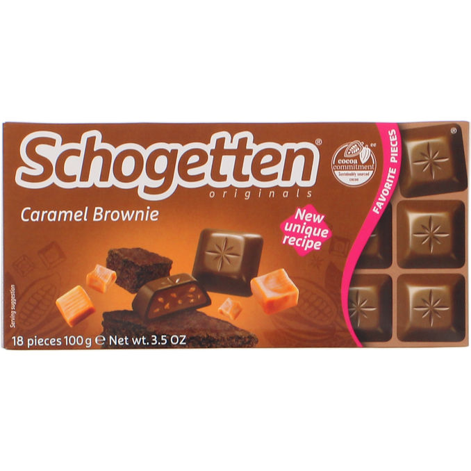 Schogetten Choklad Caramel Brownie