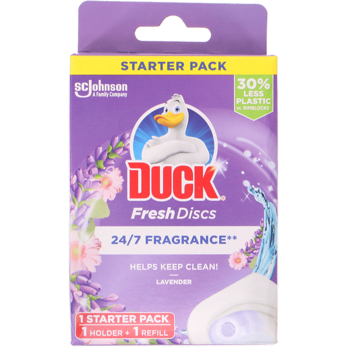 Duck WC-raikastin Lavender