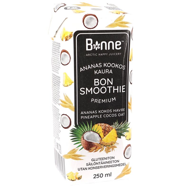 Smoothie Ananas & Kookos, 250ml, Bonne | Matsmart