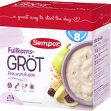 Semper Fullkornsgröt Plommon
