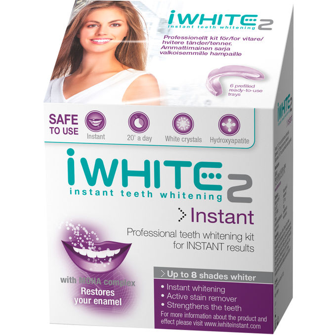 I White 2 Instant Teeth Whitening Tray Kit