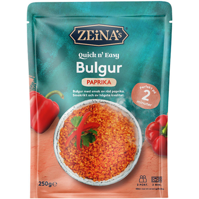 Zeinas Bulgur Quick n' Easy m. Paprika