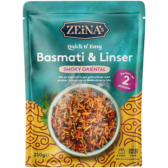 Zeinas Basmati & Linser Smoky Quick n' Easy