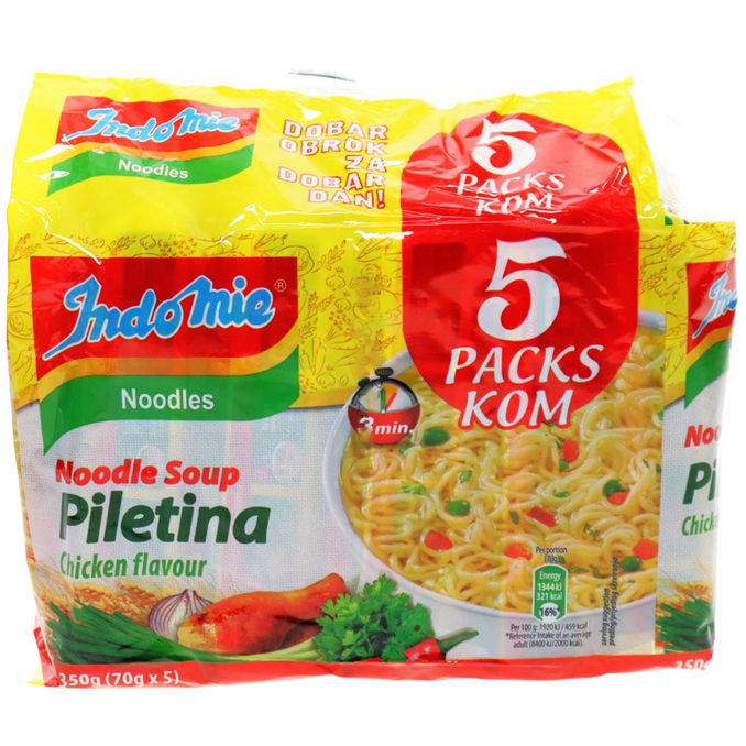 Indomie Instant Nudeln Piletina, 5er Pack