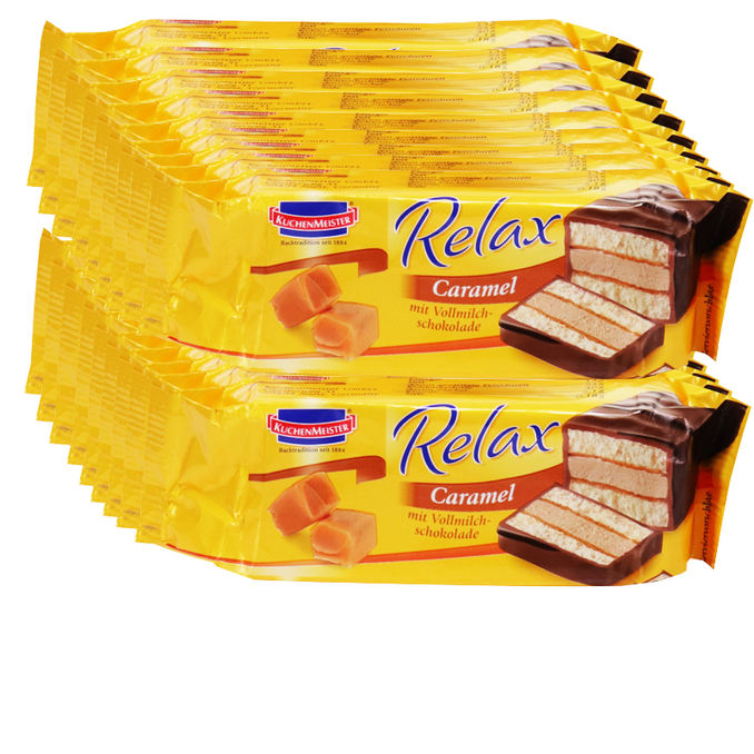 KuchenMeister Kuchenriegel Caramel, 20er Pack