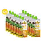 WUNDER Birne-Bananen Mus, 12er Pack