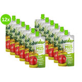 WUNDER Mus Apfel-Ananas, 12er Pack
