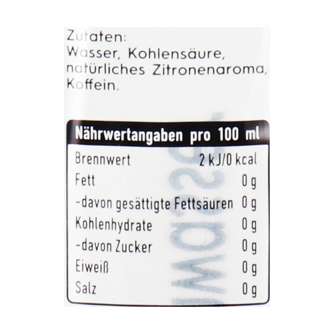 Flowkiss Koffeinwasser Zitrone, 12er Pack (EINWEG) zzgl. Pfand