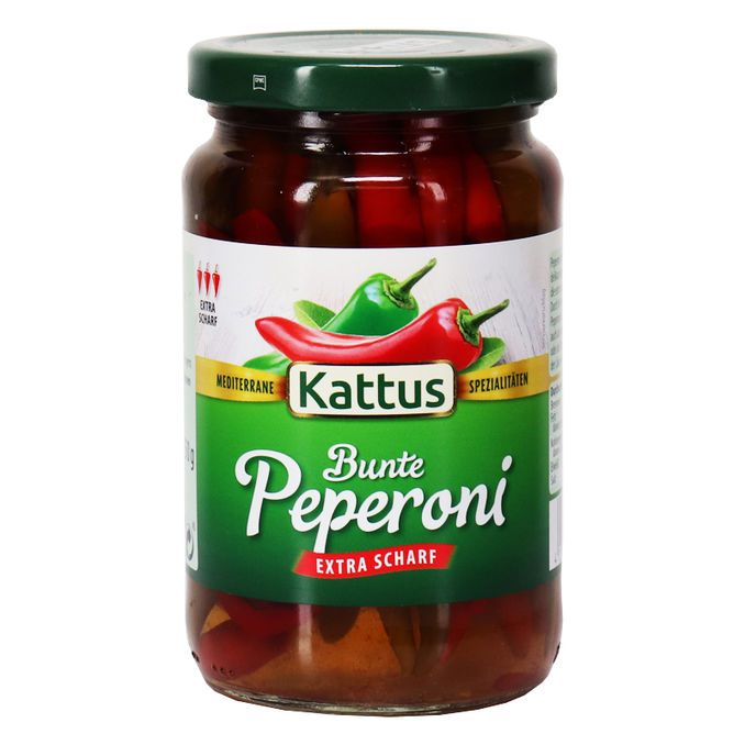 Kattus Peperoni extra scharf & bunt