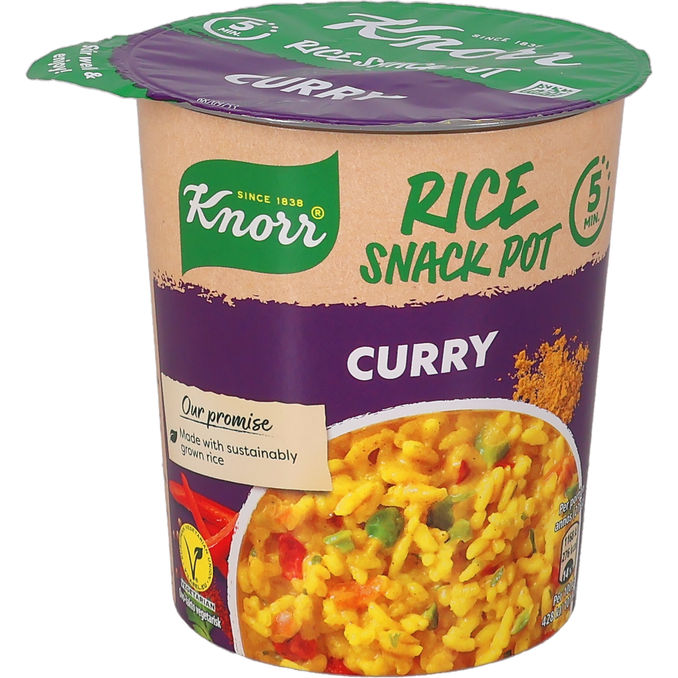 Knorr Rice & Curry Snack Pot 73 g