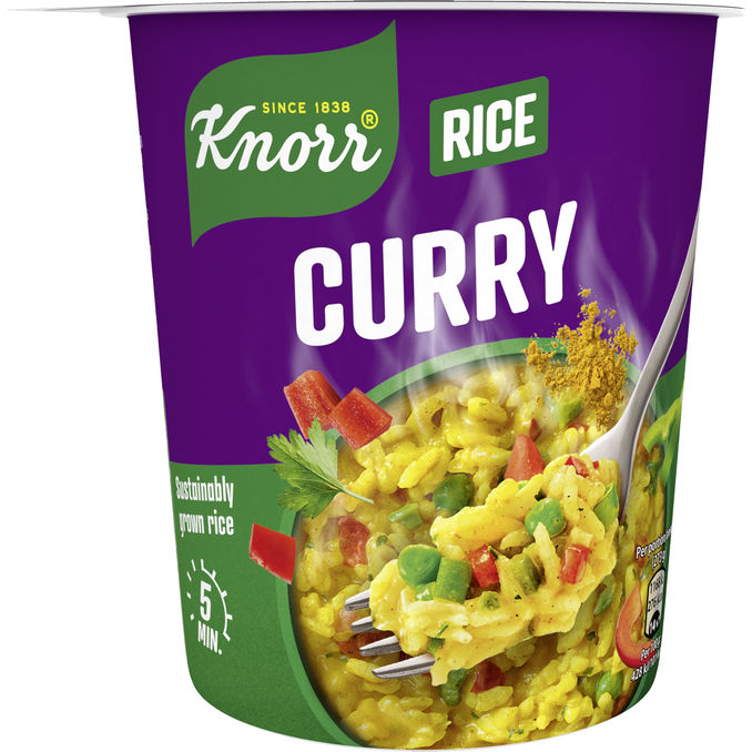 Knorr Snack Pot Rice & Curry