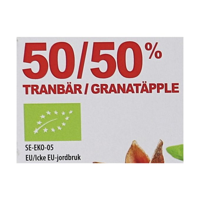 Buy the Box Juice Granatäpple & Tranbär Eko