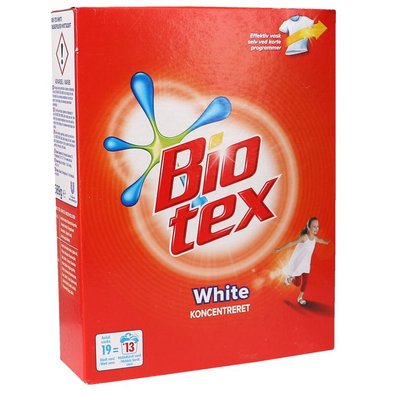 Bio Tex Hvid, 689 g fra Bio tex | Motatos