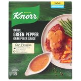 Parasta ennen: 31.10.2026 Knorr Kastikeaines Viherpippurikastike