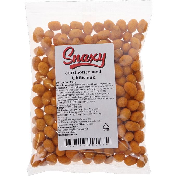 Snaxy Crispy Coated Peanuts Chili 