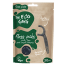 The Eco Gang - Växtbaserad Tandtrådsbygel Charcoal 50-pack
