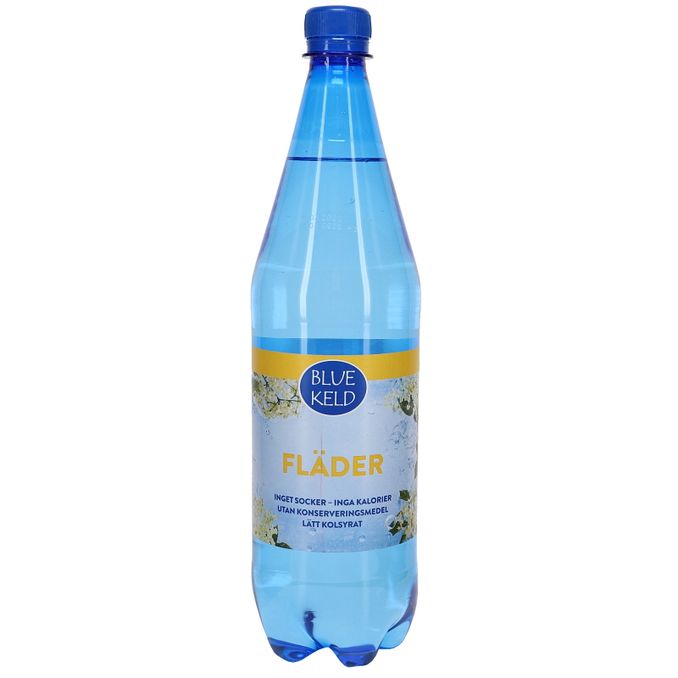 Blue Keld Kolsyrat Vatten Fläder