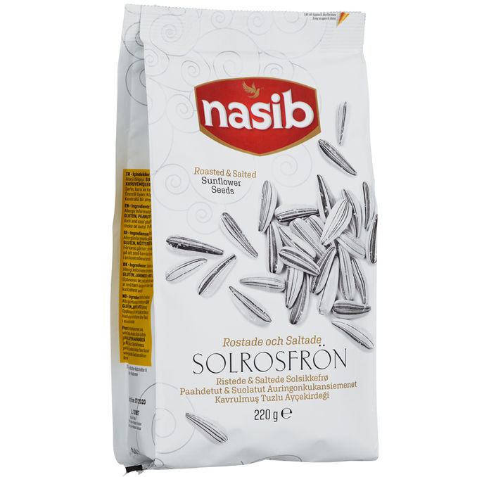 Nasib Solrosfrön Rostade & Saltade
