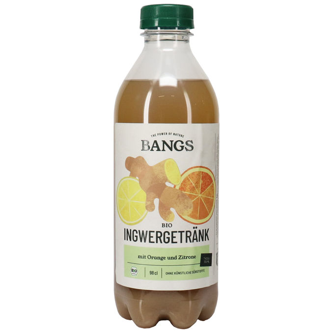 Bangs BIO Ingwergetränk Orange & Zitrone