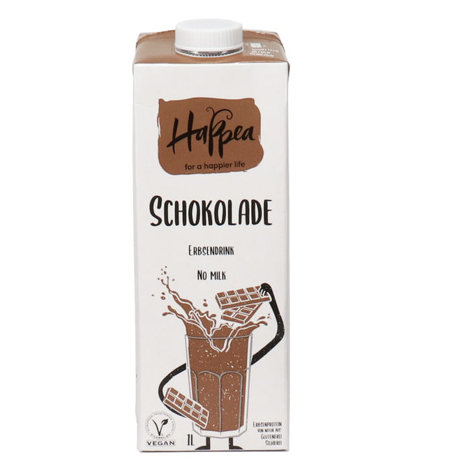 Happea Schoko Erbsendrink