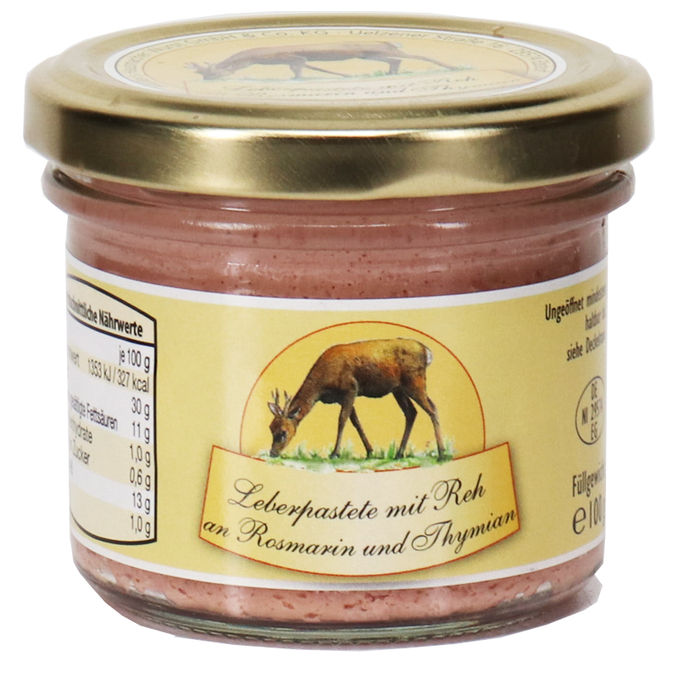 Müller's Hausmacher Leberpastete mit Reh