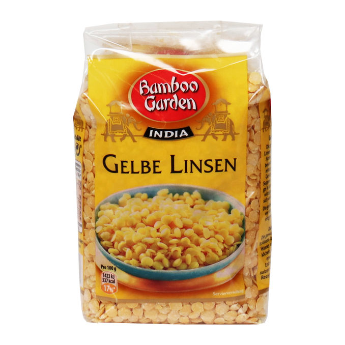 Bamboo Garden Gelbe Linsen