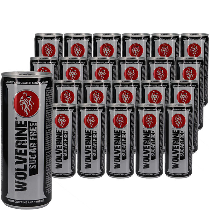 Wolverine Energidryck Sockerfri 24-pack