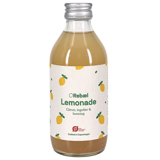Rebael Økologisk lemonade m. citron & ingefær
