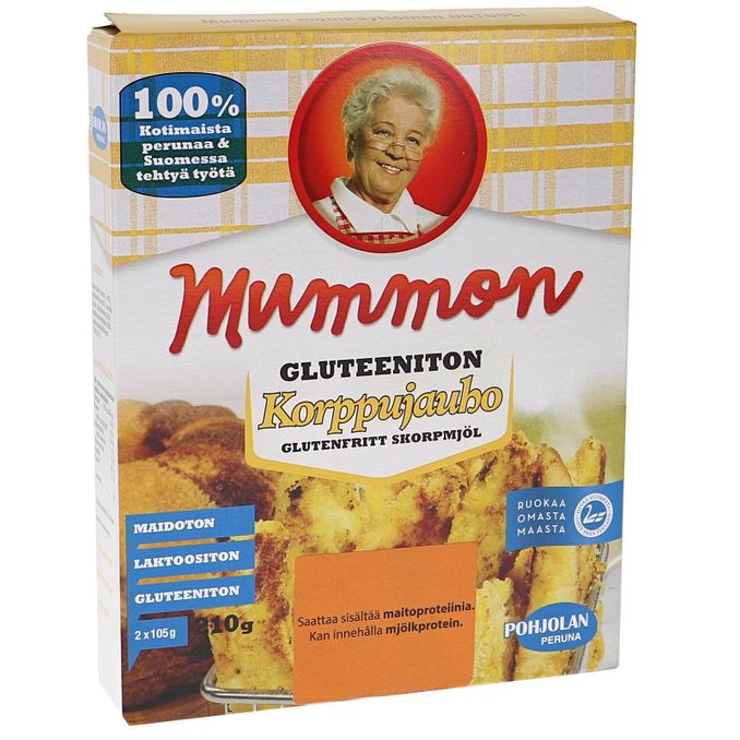 Mummon Gluteeniton Korppujauho