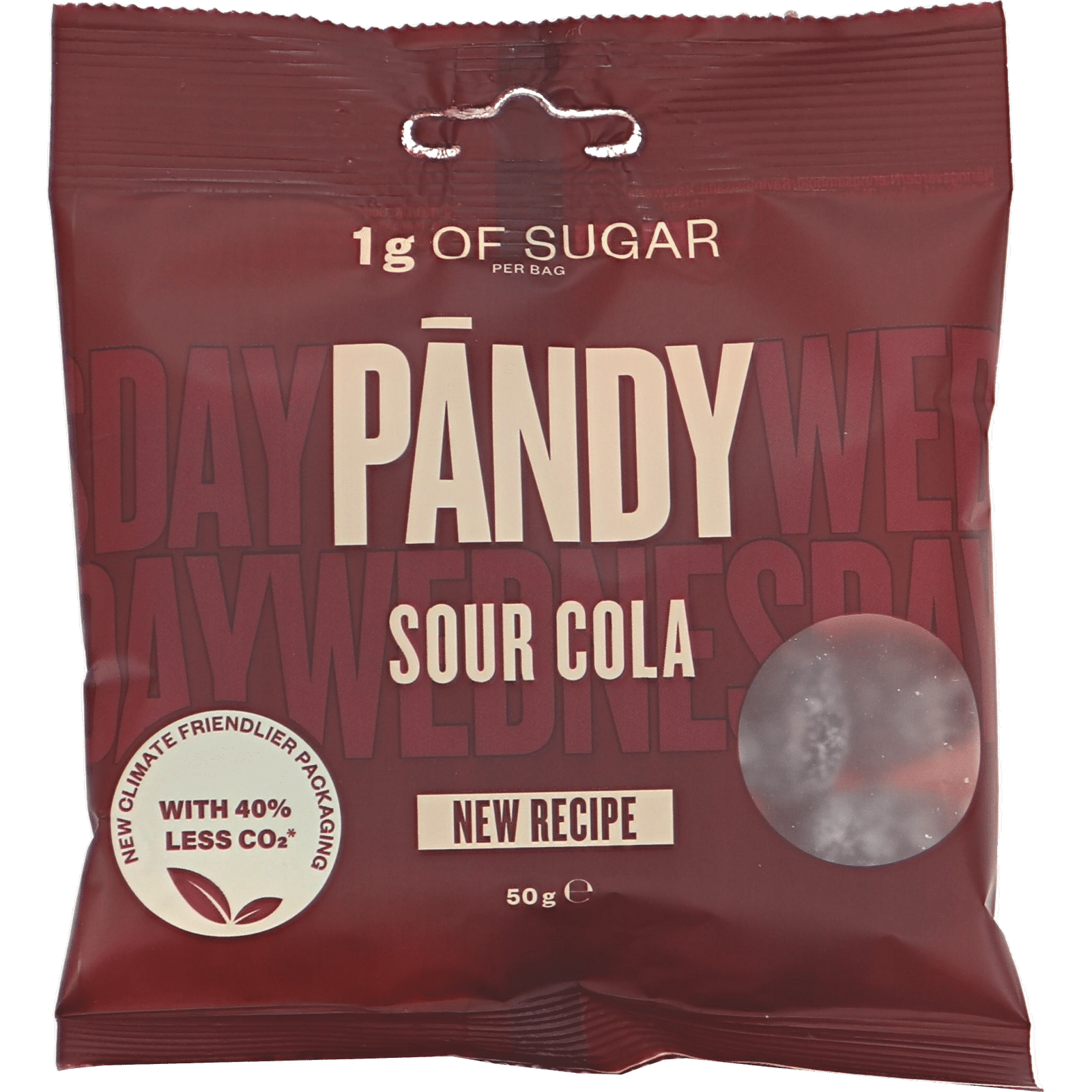 ejendom impuls Pløje Sour cola sukkerfrit slik, 50 g fra Pändy | Motatos