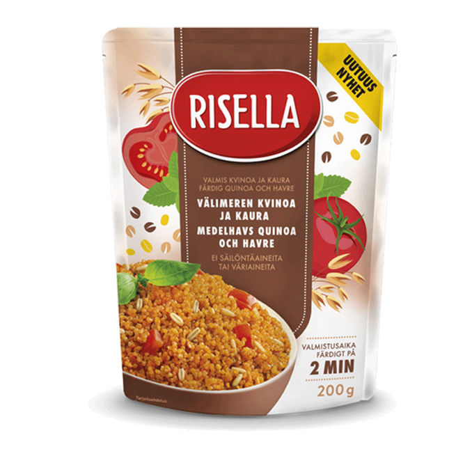 Risella Välimeren Kvinoa-Kauraseos