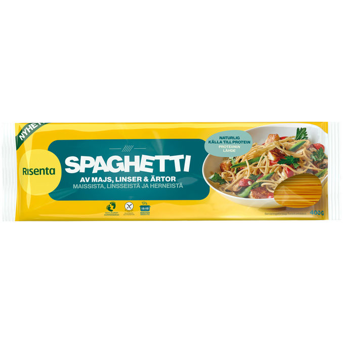Risenta Spaghetti Majs, Linser & Ärtor