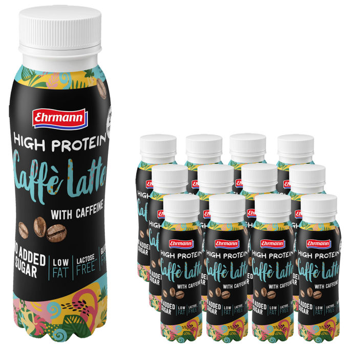 Ehrmann Proteindryck Caffe Latte 12-pack