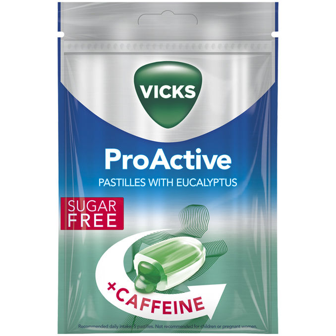 Vicks Kurkkupastillit Eucalyptus