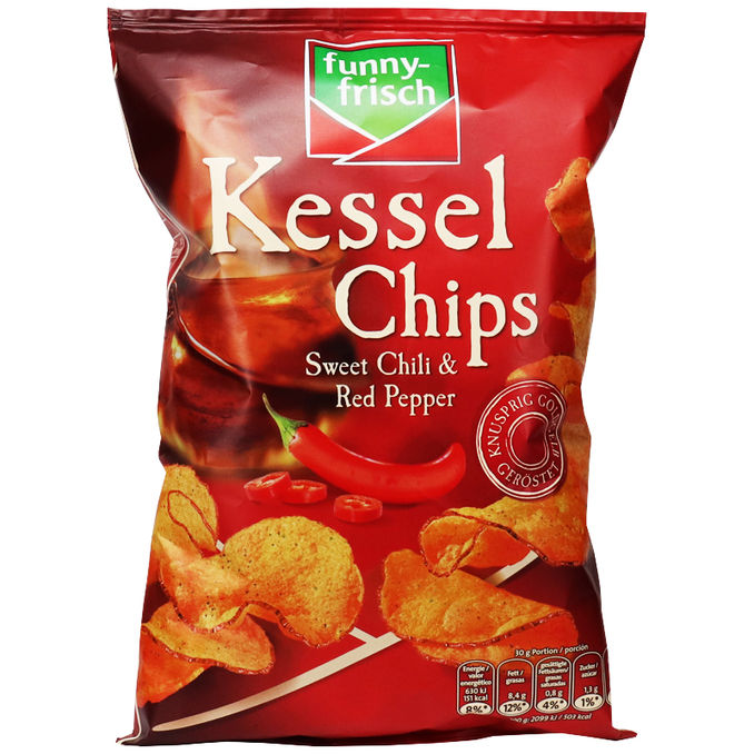 Funny Frisch Kesselchips Sweet Chili & Red Pepper