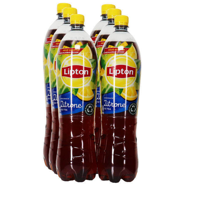 Lipton Eistee Zitrone, 6er Pack (EINWEG) zzgl. Pfand