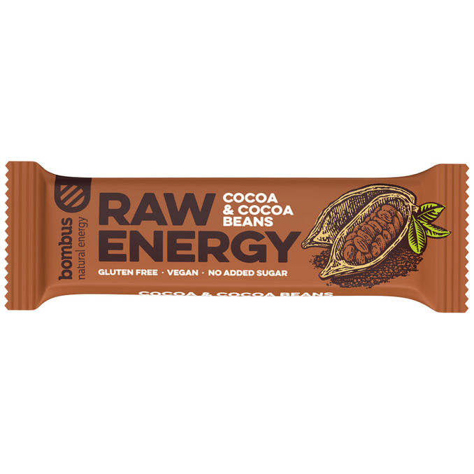 Bombus Raw Energy Cocoa & Cocoa Beans