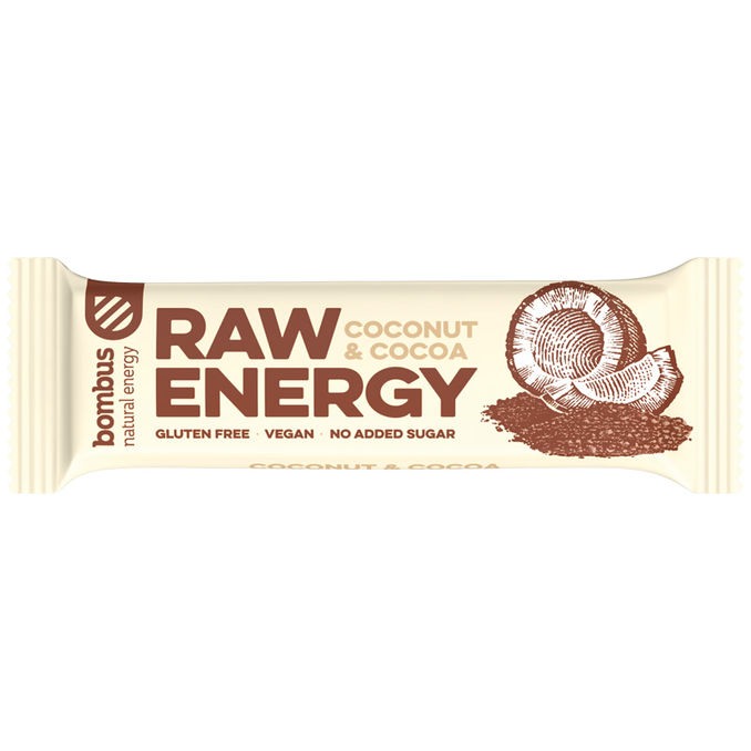 Bombus Raw Energy Coconut & Cocoa