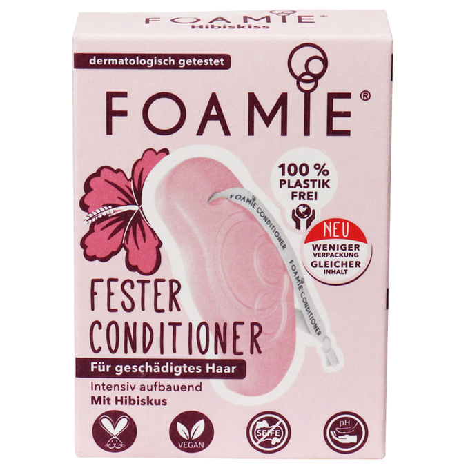 Foamie Fester Conditioner - Hibiskus (30 Haarwäschen)